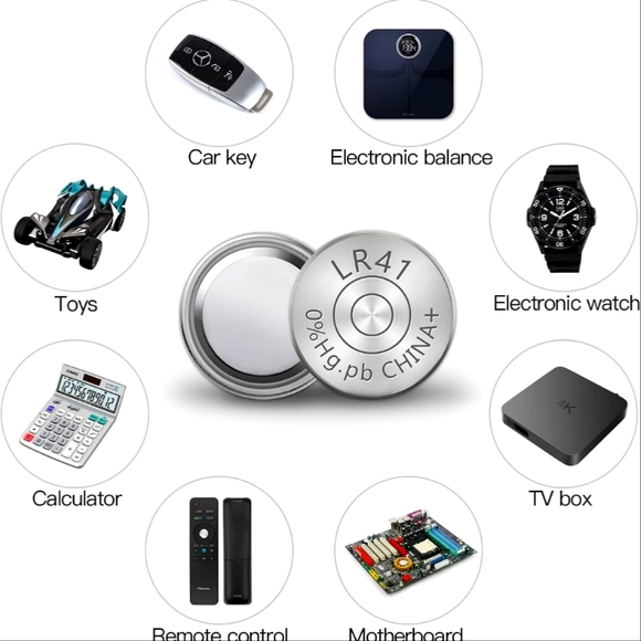 30-Pack Yogamiler LR41 AG3 1.5V Button Cell Batteries - Picture 4 of 4